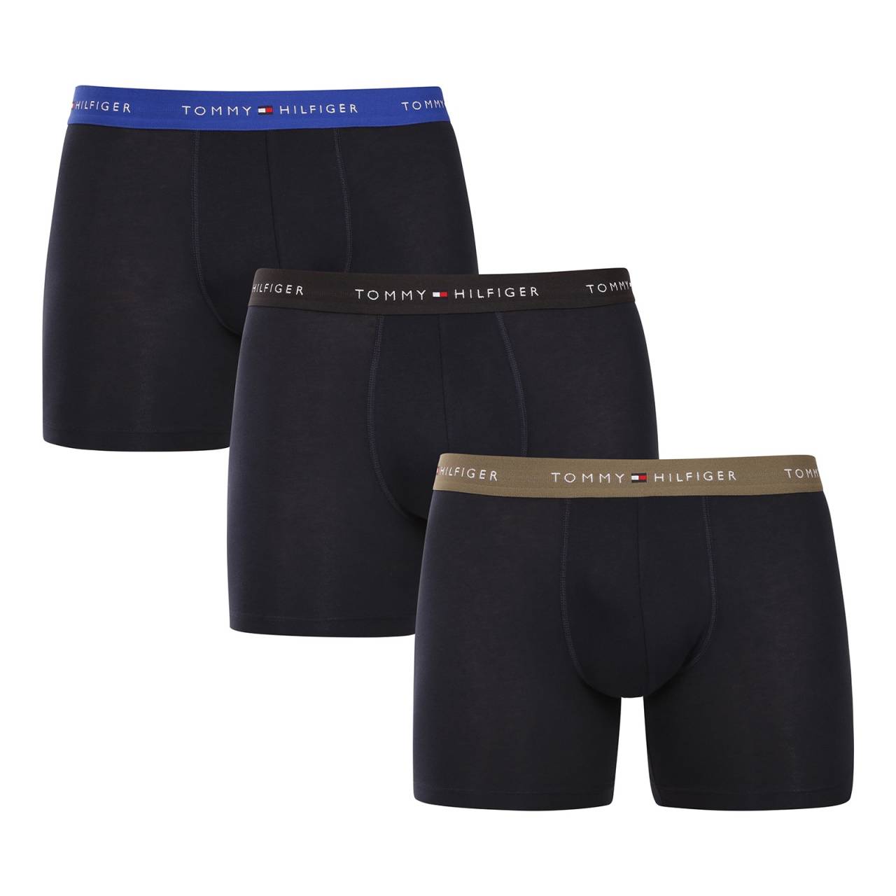 3PACK muške bokserice Tommy Hilfiger tamno plava (UM0UM02765 0VV) M.