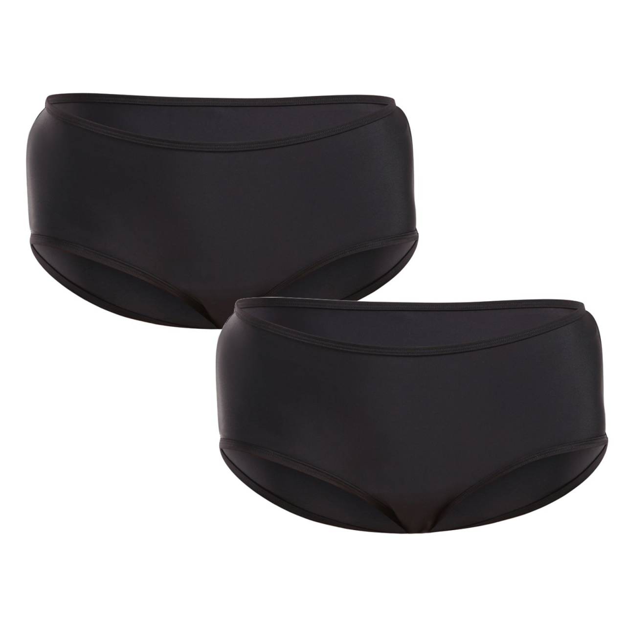 2PACK Damen Menstruationsbadebekleidung Pietro Filipi hochmodern (2PUW6) XS.
Lieben Sie Wasser und Schwimmen?
Funktionelle Materialien für maximalen Schutz
Der Badeanzug besteht aus funktionellen Kunstfasern, die ihm die nötige Weichheit und Elastizität verleihen, so dass er sich leicht an Ihren Körper anpasst, gut sitzt und nicht ausläuft.
Elegantes und komfortables Design
Die bequeme Passform mit höherem Bund gibt Ihnen ein maximales Gefühl der Sicherheit und kaschiert perfekt einen aufgeblähten Bauch.
Die Menstruationsbademode für Frauen eignet sich für eine moderate Menstruation und kann allein oder in Kombination mit anderen Hygieneartikeln verwendet werden.
Warum Menstruationsbadebekleidung?

Zuverlässiger Menstruationsschutz auch im Wasser: Die saugfähige Schicht schließt die Flüssigkeit ein und verhindert ein Auslaufen.
Schnell trocknendes und bequemes Material: Der Badeanzug ist atmungsaktiv, flexibel und angenehm zu tragen.
Die ökologische Alternative: Wiederverwendbare Menstruationsbadebekleidung schont die Umwelt und Ihren Geldbeutel.

Pietro Filipi bringt einzigartige Unterwäsche
Die Bekleidungsmarke Pietro Filipi hat einen sehr guten Ruf und eine lange Tradition in unserem Land.
Wie pflegt man Menstruationsbadebekleidung?
Damit Ihr Badeanzug so lange wie möglich hält, sollten Sie diese Empfehlungen beachten:

Vor dem ersten Gebrauch: Bevor Sie Ihren neuen Menstruationsslip oder Badeanzug zum ersten Mal anziehen, müssen Sie ihn waschen - entweder von Hand oder in der Waschmaschine im Schonwaschgang bei bis zu 40 °C.
Nach jedem Gebrauch: Spülen Sie die Wäsche zunächst gründlich in kaltem Wasser aus.
Waschen: Nach dem Waschen können Sie Ihren Slip oder Ihre Badebekleidung in der Waschmaschine waschen - am besten in einem Schutzbeutel, im Schonwaschgang bei bis zu 40 °C.
Trocknen: Menstruationsunterwäsche gehört nicht in den Trockner oder auf die Heizung.
Bügeln: Sie haben weder den Slip noch den Badeanzug gebügelt.

Tip: Wenn Sie Menstruationsunterwäsche gefunden haben, die Ihnen passt und steht, verdient sie die beste Pflege.