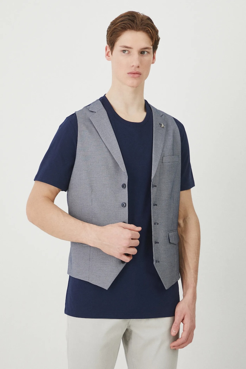 Vesta Medicine pánska, tmavomodrá farba.