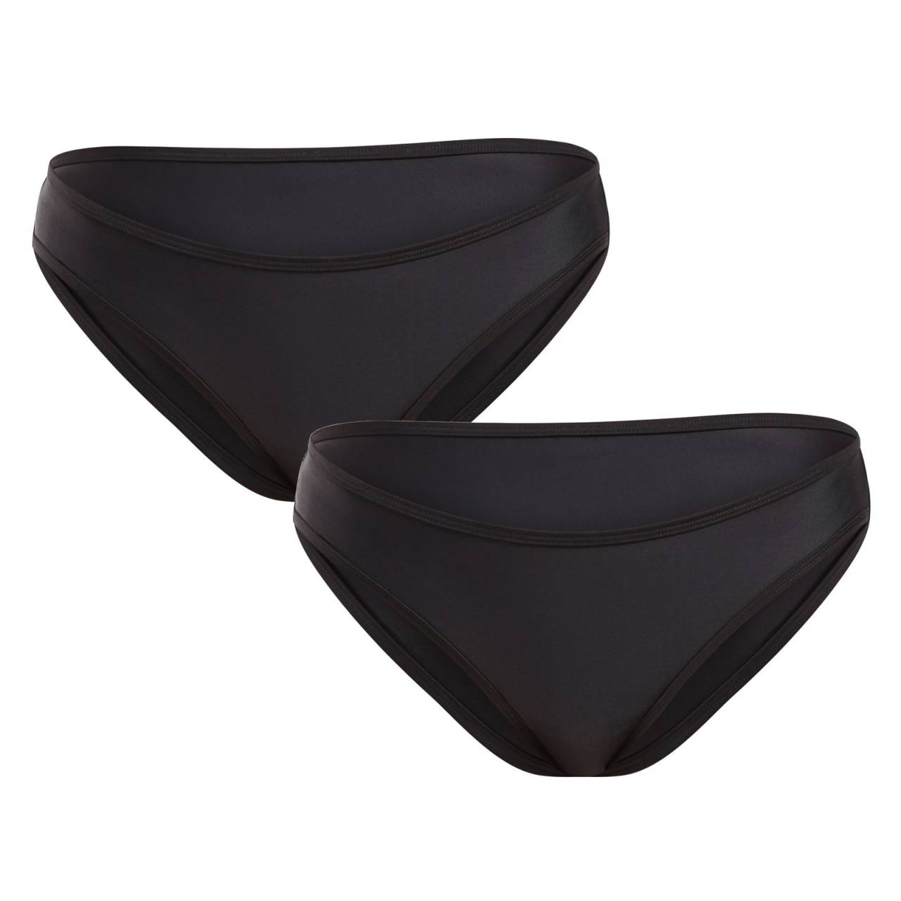 2PACK Damen Menstruationsbadebekleidung Pietro Filipi low heavy (2PUW1) XS.
Lieben Sie Wasser und Schwimmen?
Funktionelle Materialien für maximalen Schutz
Der Badeanzug besteht aus funktionellen Kunstfasern, die ihm die nötige Weichheit und Flexibilität verleihen, so dass er sich leicht an Ihren Körper anpasst, gut sitzt und nicht ausläuft.
Elegantes und komfortables Design
Dank des modernen Schnitts mit niedriger Taille ist der Badeanzug nicht nur funktionell, sondern auch schick und bequem.
Die Menstruationsbademode für Frauen ist auch für stärkere Perioden geeignet und kann in den ersten Tagen allein oder in Kombination mit anderen Hygieneartikeln verwendet werden.
Warum Menstruationsbadebekleidung?

Zuverlässiger Menstruationsschutz auch im Wasser: Die saugfähige Schicht schließt die Flüssigkeit ein und verhindert ein Auslaufen.
Schnell trocknendes und bequemes Material: Der Badeanzug ist atmungsaktiv, dehnbar und angenehm zu tragen.
Die ökologische Alternative: Wiederverwendbare Menstruationsbadebekleidung schont die Umwelt und Ihren Geldbeutel.

Pietro Filipi bringt einzigartige Unterwäsche
Die Bekleidungsmarke Pietro Filipi hat einen sehr guten Ruf und eine lange Tradition in unserem Land.
Wie pflegt man Menstruationsbadebekleidung?
Damit Ihr Badeanzug so lange wie möglich hält, sollten Sie diese Empfehlungen beachten:

Vor dem ersten Gebrauch: Bevor Sie Ihren neuen Menstruationsslip oder Badeanzug zum ersten Mal anziehen, müssen Sie ihn waschen - entweder von Hand oder in der Waschmaschine im Schonwaschgang bei bis zu 40 °C.
Nach jedem Gebrauch: Spülen Sie die Wäsche zunächst gründlich in kaltem Wasser aus.
Wäscherei: Nach dem Waschen können Sie Ihren Slip oder Ihre Badebekleidung in der Waschmaschine waschen - am besten in einem Schutzbeutel, im Schonwaschgang bei bis zu 40 °C.
Trocknen: Menstruationsunterwäsche gehört nicht in den Trockner oder auf die Heizung.
Bügeln: Sie haben weder den Slip noch den Badeanzug gebügelt.

Tip: Wenn Sie Menstruationsunterwäsche gefunden haben, die Ihnen passt und steht, verdient sie die beste Pflege.