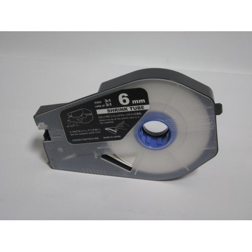 Zmršťovacia bužírka pre Canon / Partex 3476A087, 3:1, 6mm x 5m, biela.