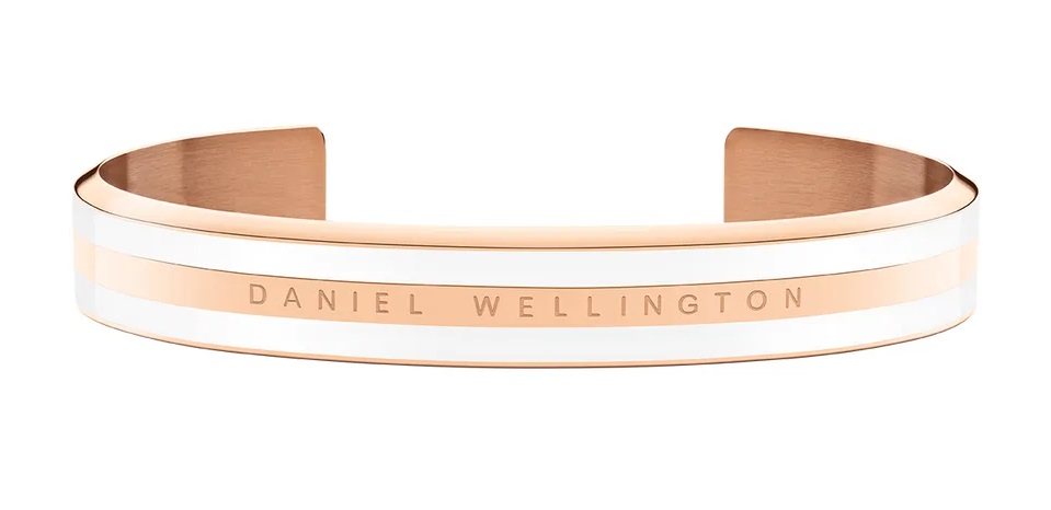 Daniel Wellington Elegantný pevný bronzový náramok Emalie Elan DW0040000 M: 16,6 cm.