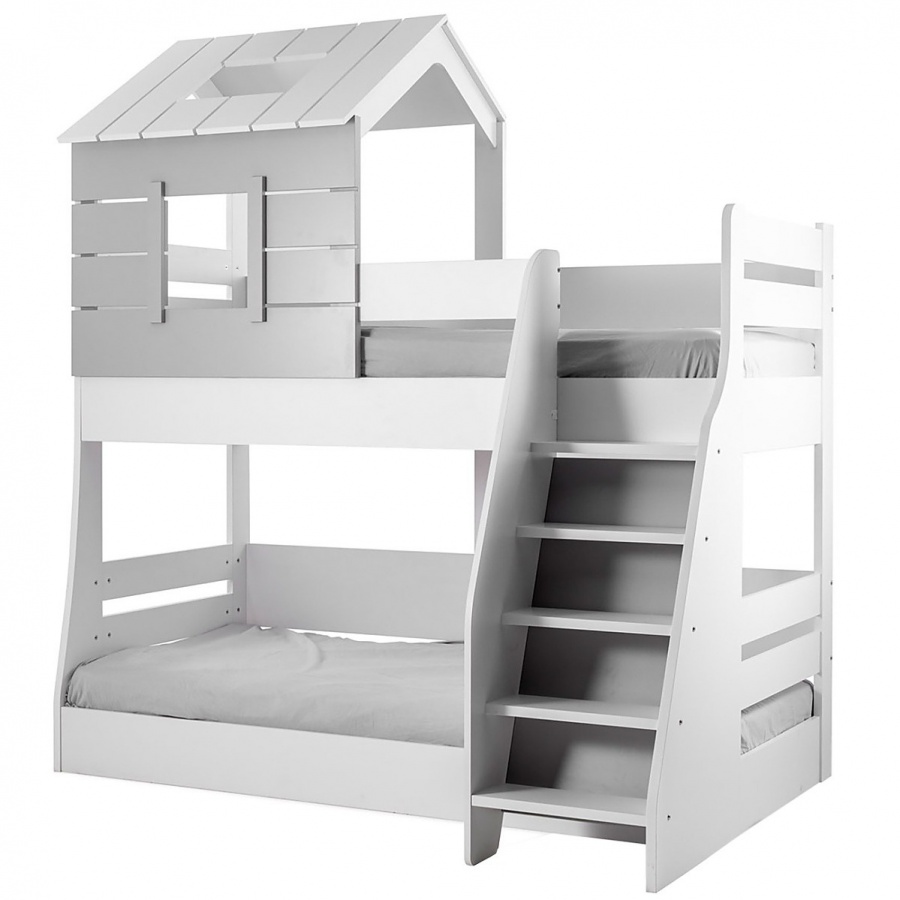 Poschodová posteľ so schodíkmi boom (pravá) - biela, šedá.

 

Poschodová posteľ Boom sa stane rajom pre dve deti v izbe a dokonale vyrieši starosti s obstaraním postelí.

 

Rozmery poschodovej postele so schodíkmi Boom sú 149x229,1x206,5cm (š, v, h).

 

Všetky produkty z kolekcie Boom a vhodné matrace nájdete nižšie v súvisiacom tovare.