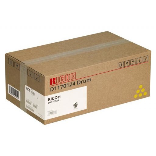 Ricoh D1170124, D1170128 žltá (yellow) originálna valcová jednotka.
Originálna valcová jednotka = záruka priamo od výrobcu tlačiarne
100 % použitie v tlačiarni - bezproblémové fungovanie s vašou tlačiarňou
Použitím originálneho valca predlžujete životnosť tlačiarne
Osvedčená špičková kvalita - originálna tlačová (valcová) kazeta poskytuje mimoriadne výsledky
Trvalé a profesionálne výsledky tlače - dlhodobá udržateľnosť tlače
Produktivita tlače - rovnaká tlač po celú životnosť valca
Maximálna jednoduchá obsluha sa rovná efektívna tlač
Garancia Vašej spokojnosti s použitím našej originálnej valcovej jednotky
Zabezpečujeme bezplatnú recykláciu originálnych náplní

Kód výrobcu: D1170124