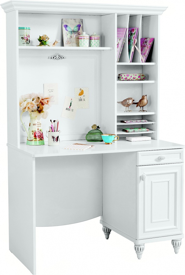 Písací stôl s nadstavcom ema - biela.

 

Akonáhle skončí školské leta, nastáva čas povinností.

 

Písací stôl s nadstavcom Ema je vyrobený z kvalitného lamina a MDF.

 

Rozmery písacieho stola s nástavcom Ema sú 112x169x61cm (š, v, h).

 

Všetok nábytok patriaci do kolekcie Ema nájdete nižšie v súvisiacich produktoch.