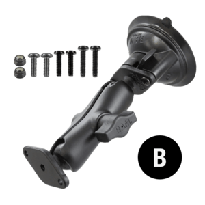 RAM Mounts X-Grip Suction Base Holder.