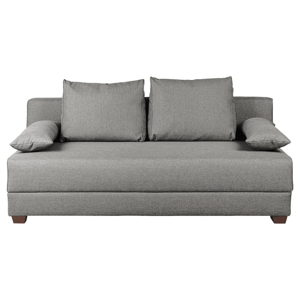 MID.YOU ROZKLADACIA POHOVKA, textil, sivá.