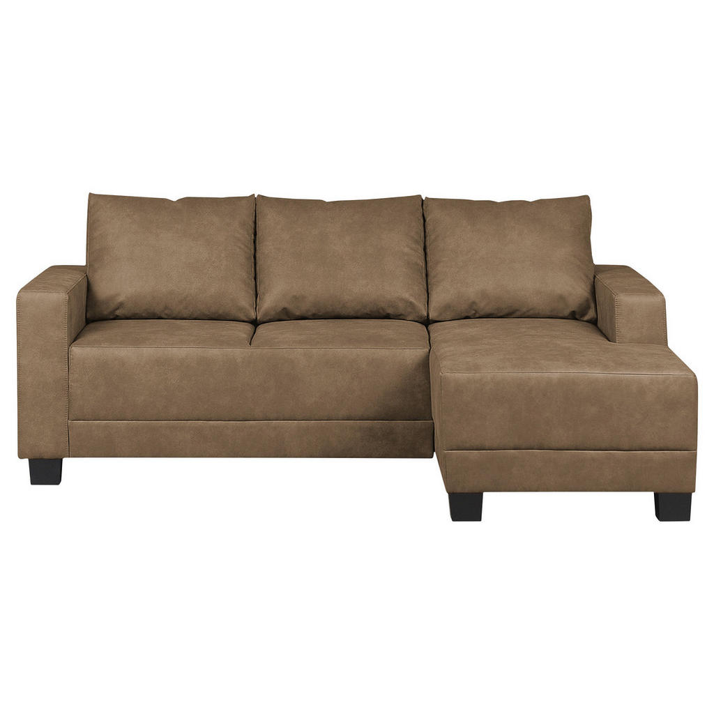 MID.YOU ROHOVÁ SEDACIA SÚPRAVA, textil, bahenná hnedá.