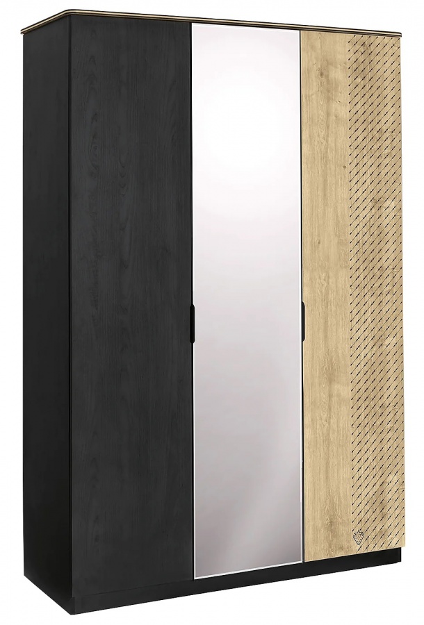 Šatníková skriňa so zrkadlom sirius - dub čierny/dub zlatý.

 

Všetky tri krídla dverí sú zavesené v pántoch, v ktorých sú integrované brzdy pre hladké a bezpečné zatváranie.

 

Rozmery šatníkovej skrine so zrkadlom Sirius sú 137x210,3x59,7cm (š, v, h).

 

Všetok nábytok patriaci do kolekcie Sirius nájdete nižšie v súvisiacich produktoch.