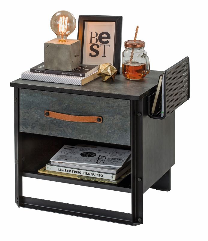 Nočný stolík nebula - čierna/sivá.

 

Do tej šikovne uschováte veci, ktoré nie je potrebné mať priamo na očiach, ale napriek tomu sú v blízkosti postele nepostrádateľné.

 

Rozmery nočného stolíka Nebula sú 54x52x40cm (š, v, h)

 

Všetok nábytok patriaci do kolekcie Nebula nájdete nižšie v súvisiacich produktoch.