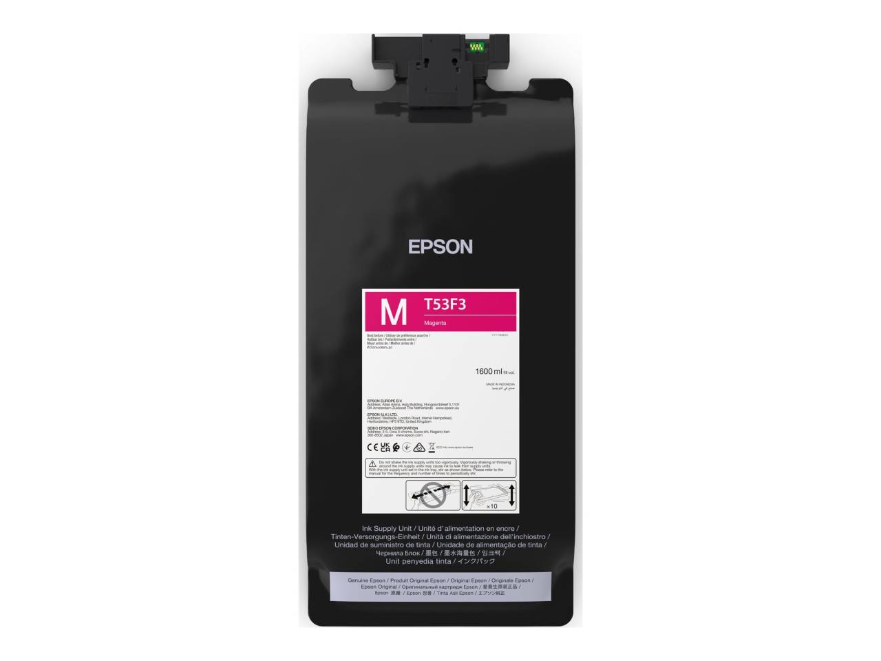 Epson C13T53F30N purpurová (magenta) originálna cartridge.