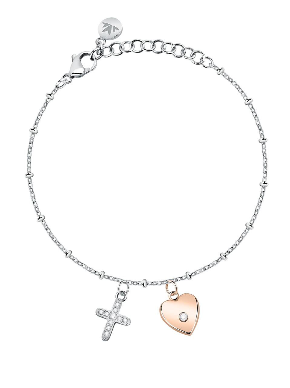 Morellato Pôvabný bicolor náramok s prívesky passion SAUN14.