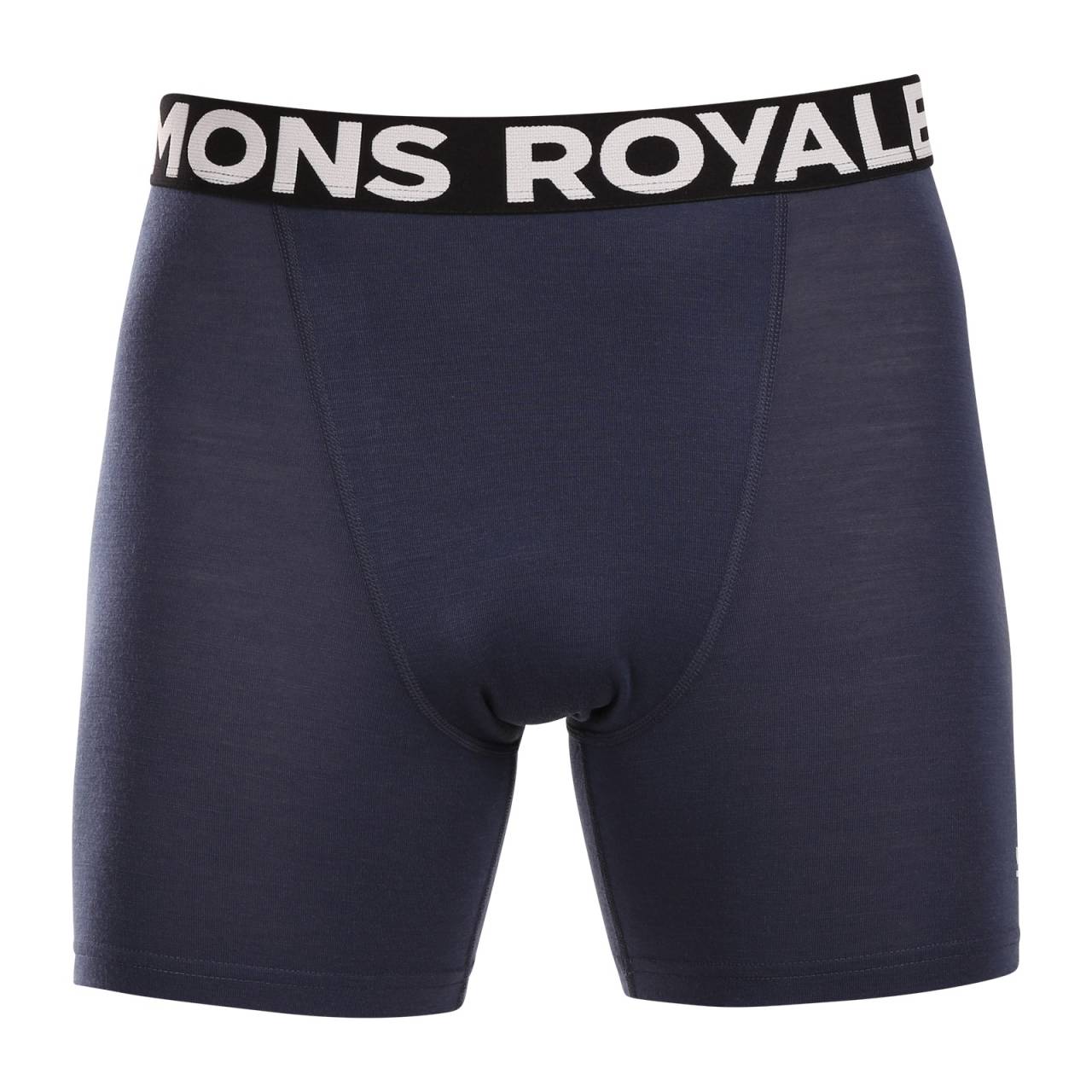 Herren Klassische Boxershorts Mons Royale merino blau (100088-1169-568) XXL.
Setzen Sie auf Unterwäsche, die in jeder Situation mit Ihnen mithalten kann.
Hochwertiges Funktionsmaterial für jede Situation
Merinowolle ist ein Wunderwerk der Natur - antibakteriell, wärmeregulierend und unglaublich angenehm auf der Haut.
Minimalistischer Stil und praktischer Schnitt
Das einfarbige Design ist dezent, vielseitig und für jede Gelegenheit geeignet.
Warum Mons Royale Boxershorts wählen

Thermoregulationsfähigkeit - warm im Winter, kühl im Sommer.
Sie transportieren den Schweiß ab und riechen auch nach längerem Tragen nicht.
Strapazierfähiges Material mit langer Lebensdauer, hypoallergen und sanft auch für empfindliche Haut.
Elegantes Design und perfekte Passform für einen aktiven Lebensstil.

Mons Royale Unterwäsche ist eine gute Wahl für jeden Tag
Funktionsunterwäsche aus Merinowolle - das ist Mons Royale.
So pflegen Sie Ihre Mons Royale Boxershorts
Damit Ihre Wäsche lange in gutem Zustand bleibt, empfehlen wir die folgenden Tipps.

Waschen: Waschen bis zu einer Höchsttemperatur von 40 °C.
Trocknen: Trocknen Sie es nicht im Trockner.
Bügeln: Ja, aber bei niedriger Temperatur.

Tip: Ihre Lieblingsunterwäsche hat eine sanfte Behandlung verdient.