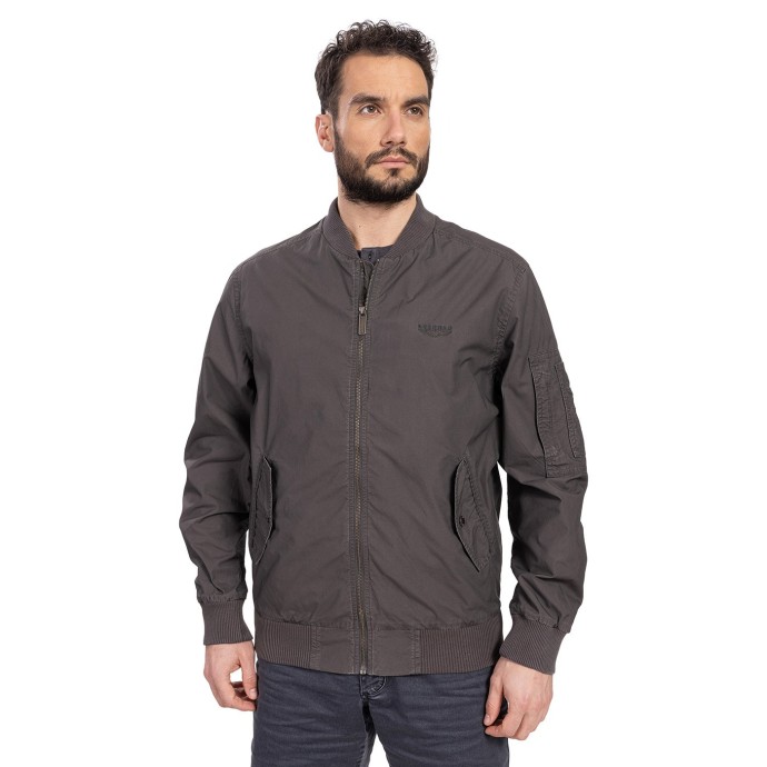 Bushman jacket Lester dark grey XXL.