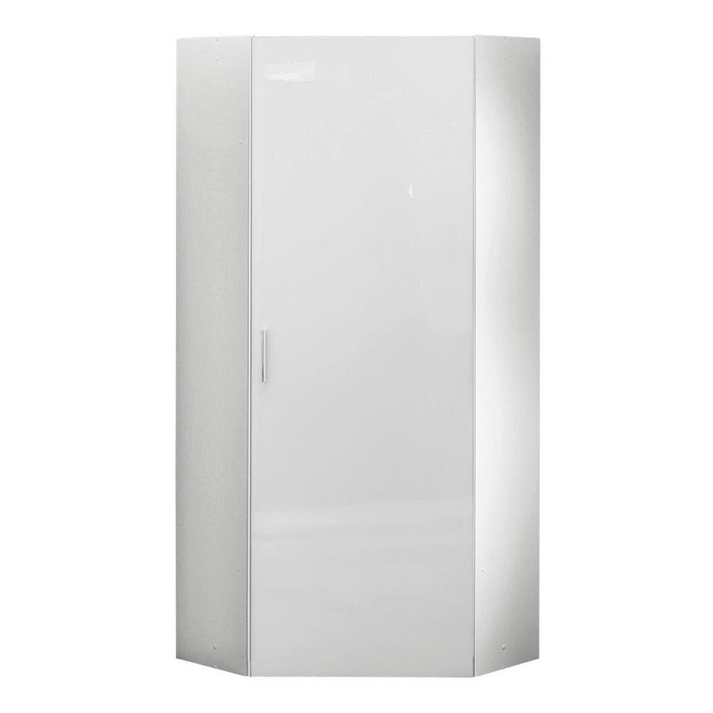 Xora PREDSIEŇOVÁ SKRIŇA, biela, 80/185/80 cm.