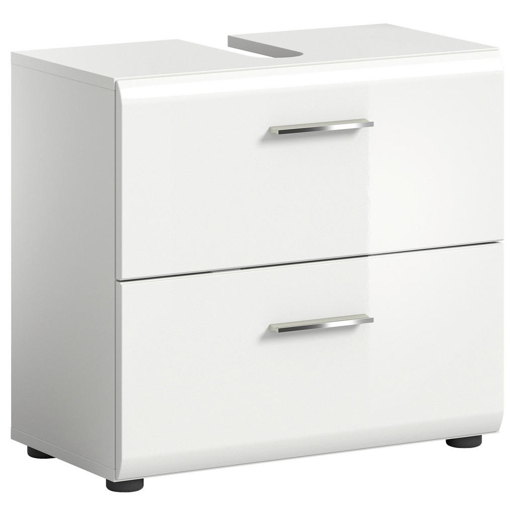 MID.YOU SKRINKA POD UMÝVADLO, biela s vysokým leskom, biela, 60/54/32 cm.