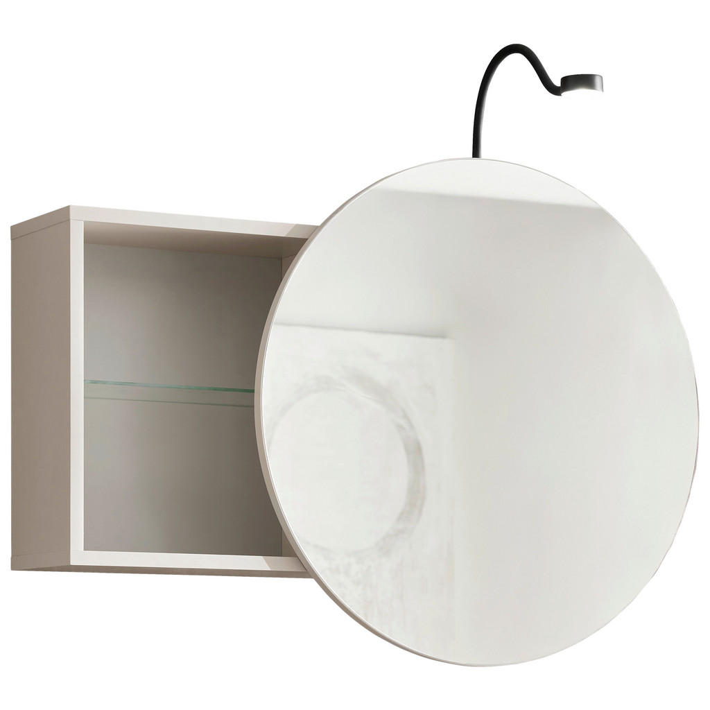 Venda ZRKADLOVÁ SKRINKA, kašmírová, kašmírová, 80/60/20 cm.