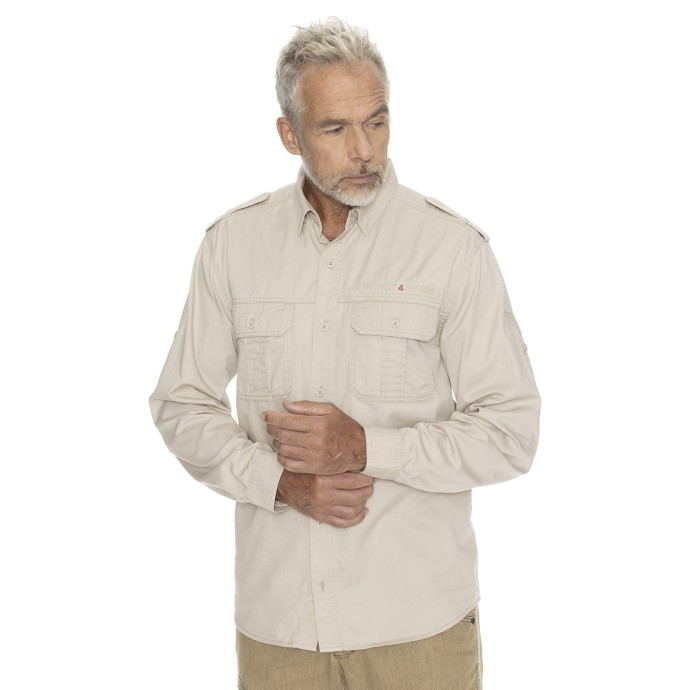 Bushman Hemd Zikmund beige XXXL.