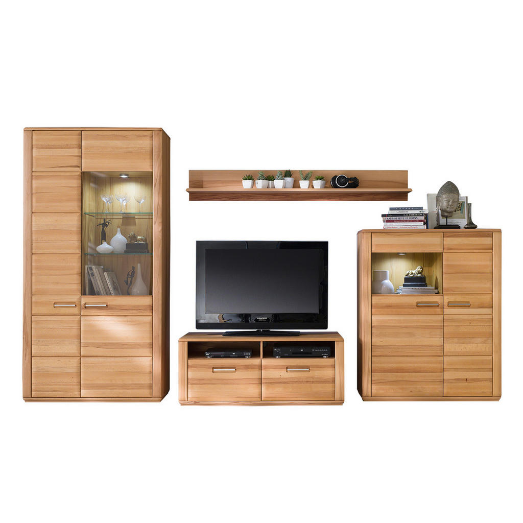 Livetastic OBÝVACIA STENA, jadrový buk, farba buka.