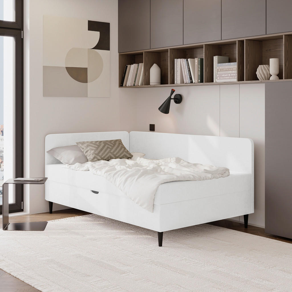 P & B AMERICKÁ POSTEĽ, 120/200 cm, krémová.