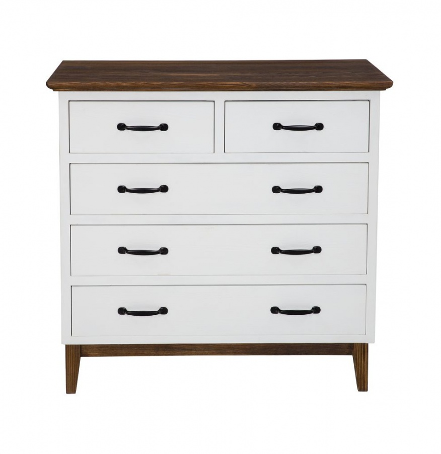 Masívna komoda skn 05 - k02 tmavá borovica.