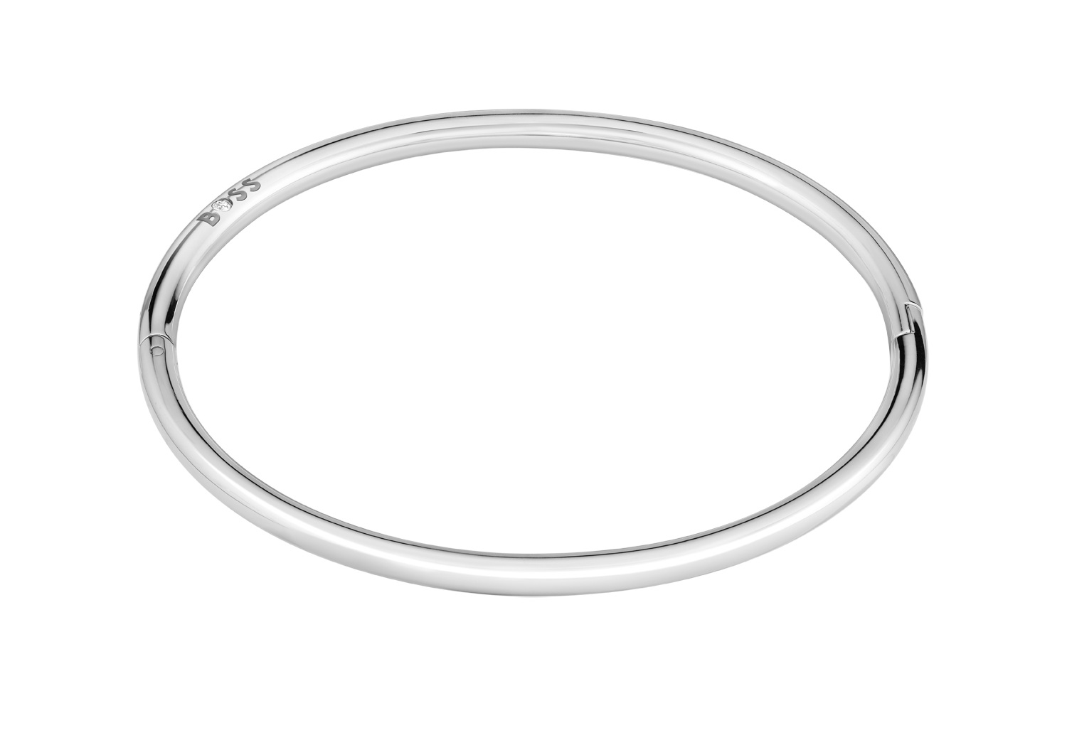 Hugo Boss Minimalistický pevný náramok z ocele Live 1580685.