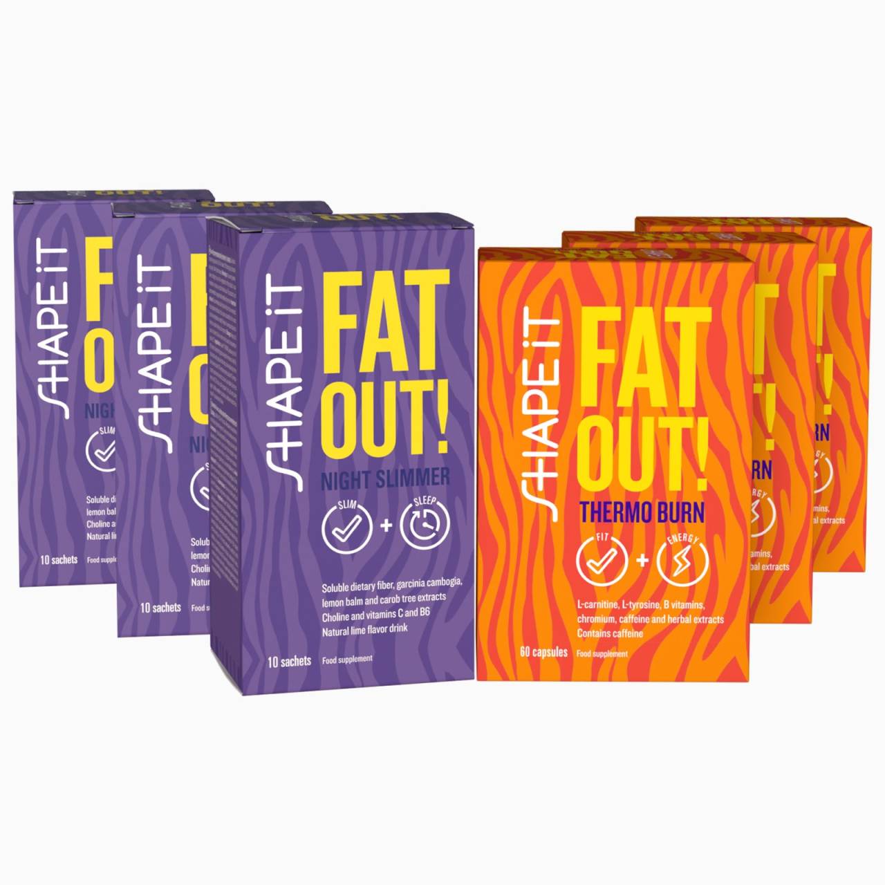 Pack Emagrecimento Dia & Noite.