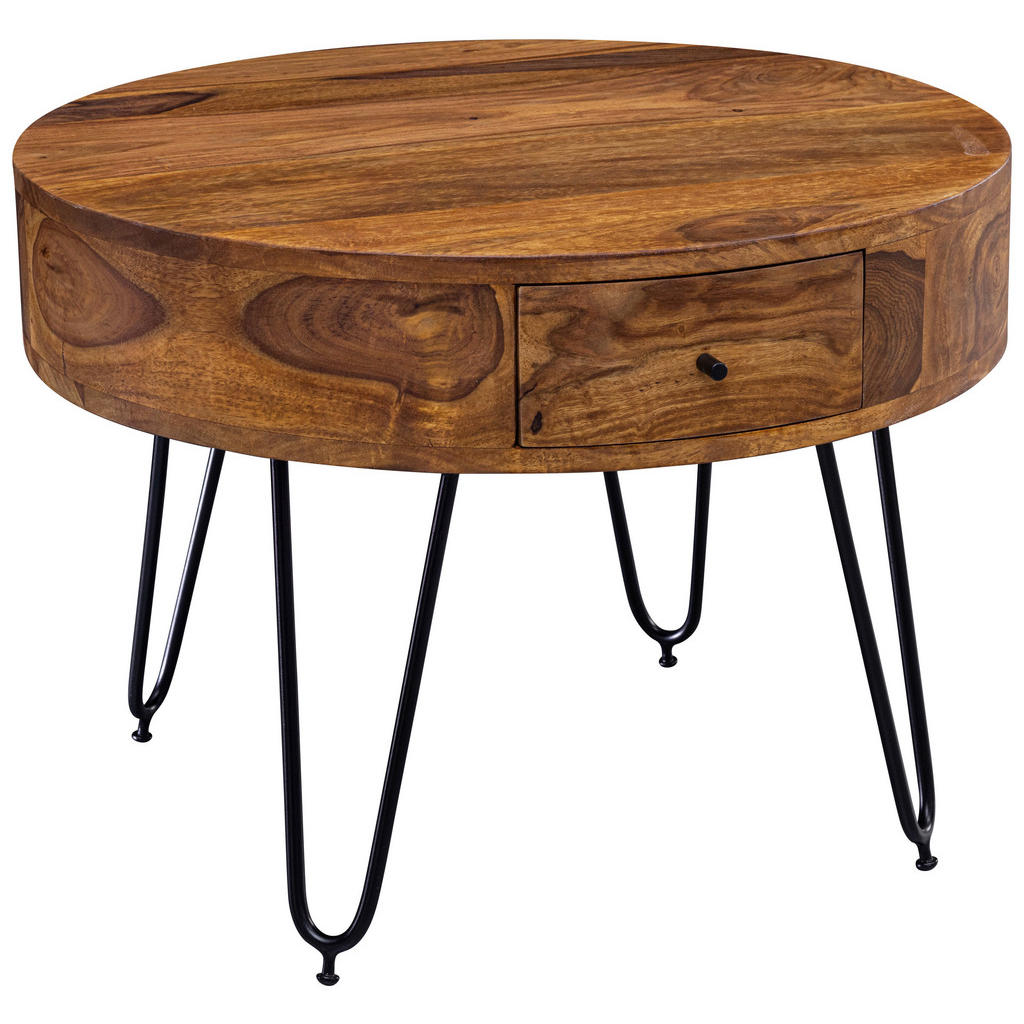 MID.YOU KONFERENČNÝ STOLÍK, farba indického palisandra, drevo, 60/60/44,5 cm.