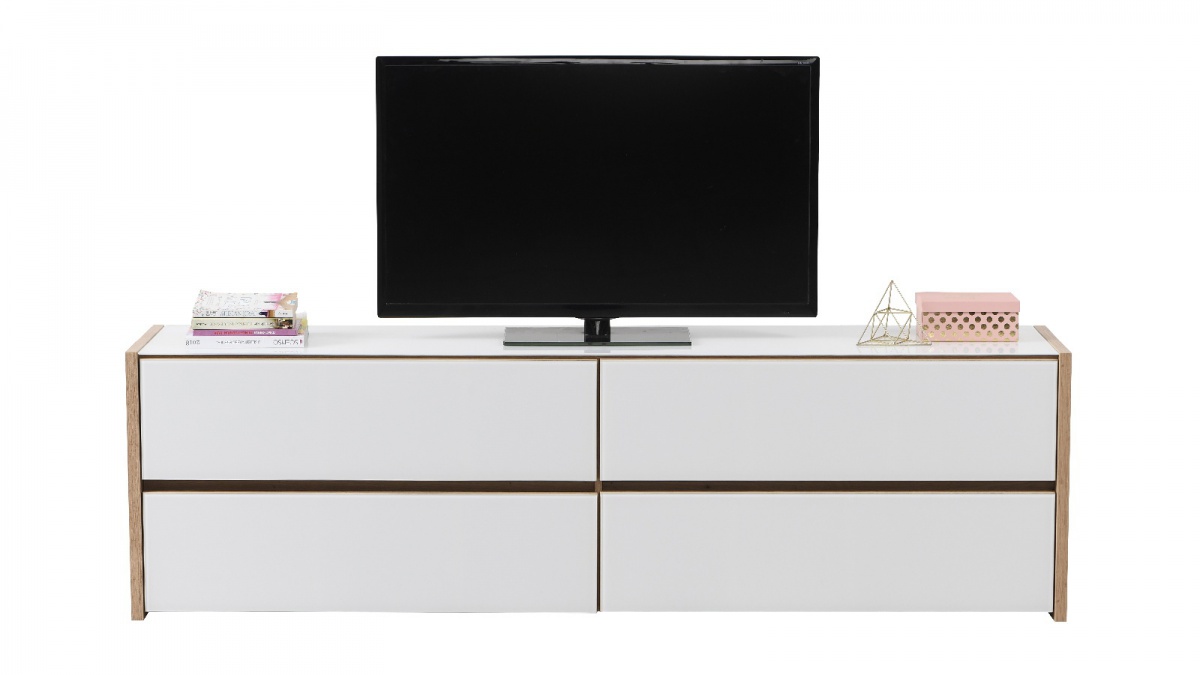 Televízny stolík embra - dub artisan/biely lesk.

 

Ak hľadáte nábytok, ktorý má dekor dreva a zároveň moderný dizajn, je kolekcia Embra výborným tipom.