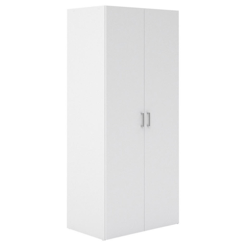 MID.YOU ŠATNÍKOVÁ SKRIŇA, biela, 77,6/175,4/49,5 cm.