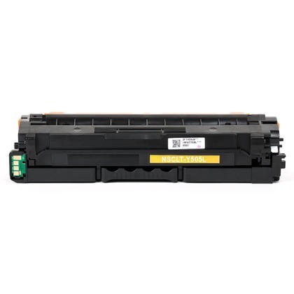 Samsung CLT-Y505L žltý (yellow) kompatibilný toner.
Nižšia cena kompatibilnej náplne pre tlačiarne Samsung v porovnaní s originálnou náplňou, ušetríte až 80% nákladov na tlač.


Tonerová cartridge pre tlačiarne Samsung vytlačí rovnaký počet strán ako originál pri zachovaní rovnakej kvality – ostré rysy, sýte farby.


Záruka Vašej spokojnosti.


Každý toner prechádza pri výrobe prísnou kontrolou kvality a je plne kompatibilný s vašou tlačiarňou.


Overené našimi klientmi z ČR aj z Európskej únie.


Kompatibilné tonery Samsung spĺňajú normu STMC, čo je celosvetovo uznávaná norma testovania kvality tlače a počtu vytlačených strán tonerovej kazety.


Naši dodávatelia sú preverení rokmi skúseností a vyrábajú produkty podľa normy ISO 9001 a ISO 14001.

 Existuje mnoho výrobcov kompatibilných náplní, ale kvalita môže byť odlišná.