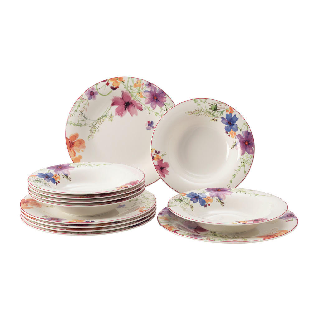 Villeroy & Boch JEDÁLENSKÝ SERVIS, 12-dielne, porcelán.