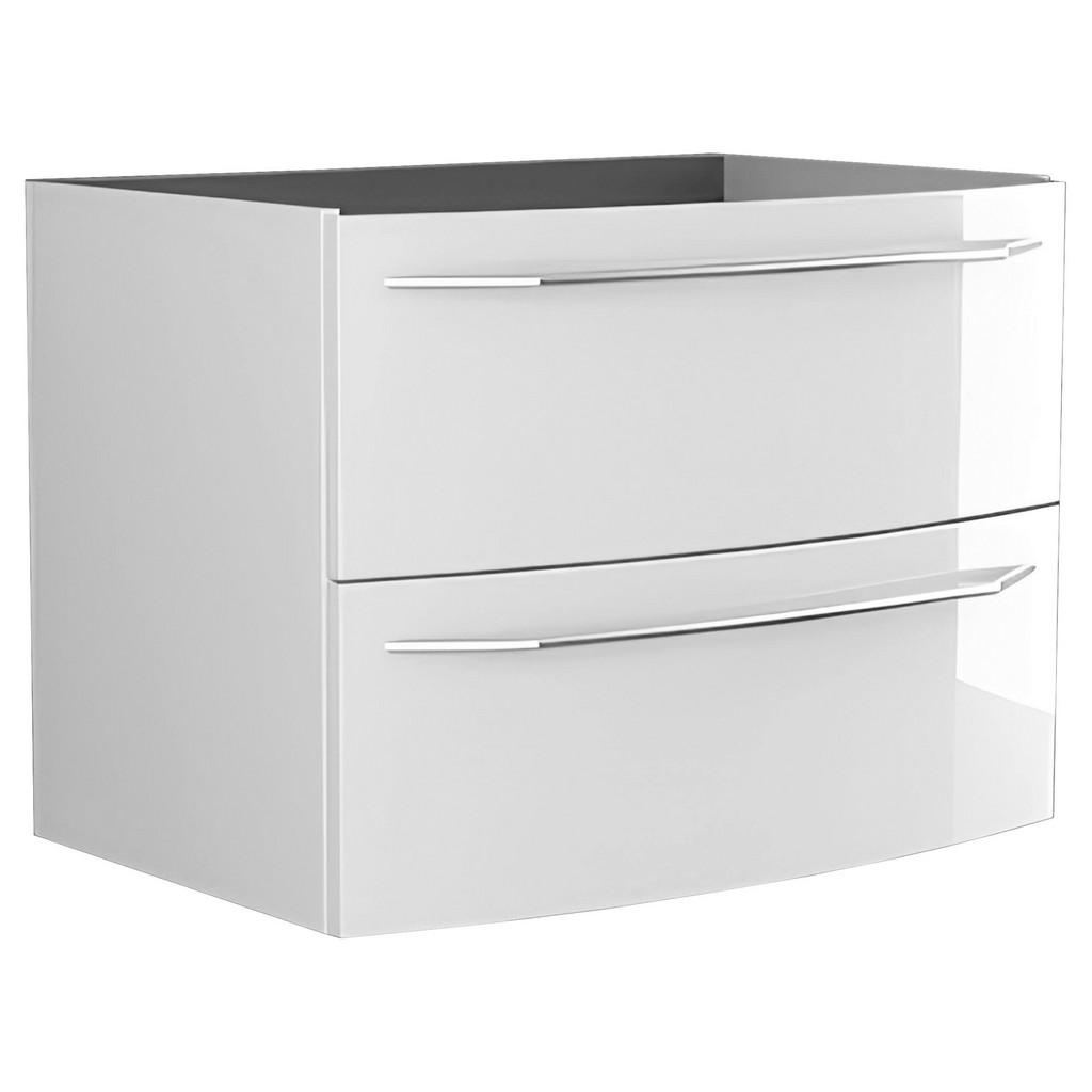 Welnova SPODNÁ UMÝVADLOVÁ SKRINKA, biela, biela, 74/55/51 cm.