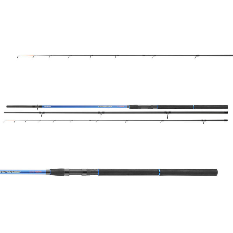 Daiwa prút triforce target carp feeder 3,6 m 180 g.
 •Blank z uhlíkových vlákien •Ergonomická rukoväť •Sedlo navijaka DPS •Očká z oxidu hlinitého