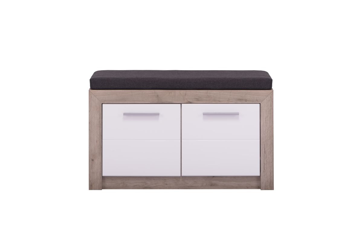 Lavica s úložným priestorom a sedákom shine - dub sivý/biela.

 

Rozmery lavice s úložným priestorom a sedákom Shine sú 93x55,5x35cm (š, v, h)

 

Všetok nábytok patriaci do kolekcie Shine nájdete nižšie v súvisiacich produktoch.