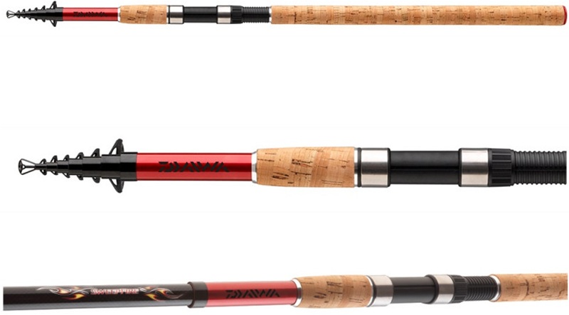 Daiwa prút sweepfire tele float 3,6 m 10-45 g 8 dielov.