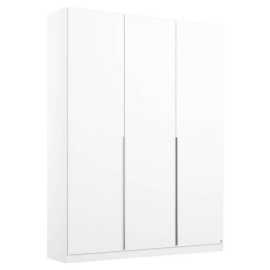 Rauch Möbel SKRIŇA S OTOČNÝMI DVERAMI, biela, 136/229/54 cm.