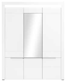 Trojdverová šatníková skriňa irma so zrkadlom - biela.

 

Skriňa ponúka dostatok úložného priestoru na všetky vaše nové úlovky.

 

Trojdverová šatníková skriňa Irma je vyrobená z kvalitného lamina o sile 16mm a vybavená ABS hranou o sile 0,5mm.

 

Všetok nábytok patriaci do kolekcie Irma nájdete nižšie v súvisiacich produktoch.