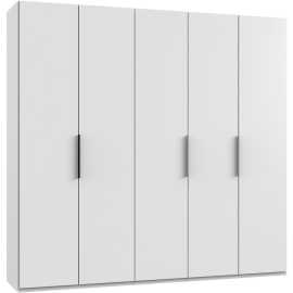 MID.YOU SKRIŇA S OTOČNÝMI DVERAMI, biela, 250/236/58 cm.