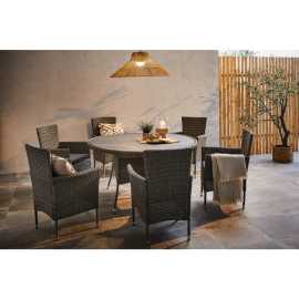 Ambia Garden ZOSTAVA ZÁHRADNÉHO NÁBYTKU kov, plast.