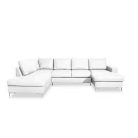 MID.YOU SEDACIA SÚPRAVA, koža, biela.