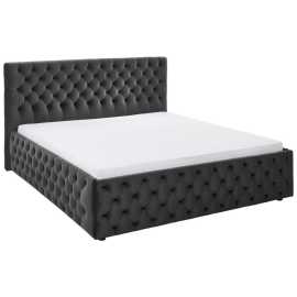 Cantus ČALÚNENÁ POSTEĽ, 180/200 cm, sivá.