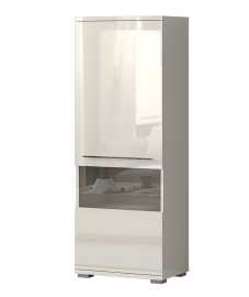 Stredná vitrína tiana - béžová.

 

 

 

Vitrína je opatrená jednými dvierkami s presklením, za nimi sa nachádzajú štyri vnútorné police.

 

 

Rozmery strednej vitríny s osvetlením Tiana sú 60x161x40cm (š, v, h).

 

 

Všetky produkty z kolekcie Tiana nájdete nižšie v súvisiacom tovare.