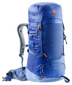 Deuter Fox 30 Indigo-Pacific.

príjemne čalúnené ergonomické ramenné popruhy s mäkkými hranami
skvele sediaci nastaviteľný bedrový pás s vreckom a pútkom
systém Pull-Forward na optimalizáciu a stabilizáciu neseného nákladu
popruhy na úpravu pozície ťažiska batoha
nastaviteľný hrudný popruh
uzatváranie batoha pomocou veka
vnútorné vrecko na cennosti pod vekom
strečové predné vrecko
postranné pružné vrecká
bočné kompresné popruhy
ďalší prístup do hlavnej komory spodným otvorom na zips
kompatibilný s vodným rezervoárom (až 3 l)
vnútorná priehradka na uloženie mokrého prádla
bočné vrecko na zips
úchyty na trekingové palice
pútka na veku a hornej časti batoha
SOS štítok
materiál bez PFAS

Ergonomicky tvarované chrbtové čalúnenie tesne prilieha na chrbát a optimálne rozkladá váhu nákladu.