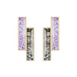 Preciosa Elegantné oceľové náušnice Desire s českým krištáľom Preciosa 7424Y73.