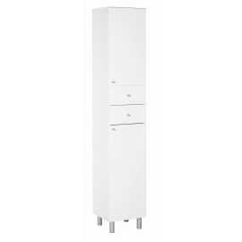 Xora VYSOKÁ SKRINKA, biela, biela, 35/186/33 cm.