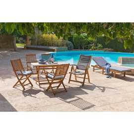 Beldano ZOSTAVA ZÁHRADNÉHO NÁBYTKU drevo.