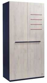 Dvojdverová šatníková skriňa lincoln - dub/tmavo modrá.

 

Úložný priestor je tvorený šatníkovou tyčí, na ktorú pomocou ramienok zavesíte oblečenie.

 


Do voľného priestoru skrine je možné dokúpiť malý regál Lincoln, ktorý rozšíri úložisko skrine.

 

Skriňa je zhotovená v dekore dub a v tmavo modrej farbe.

 

Všetok nábytok patriaci do kolekcie Lincoln nájdete nižšie v súvisiacich produktoch.