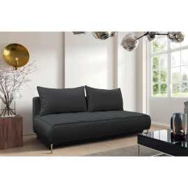 MID.YOU ROZKLADACIA POHOVKA, textil, grafitová.