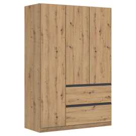 Rauch Möbel SKRIŇA S OTOČNÝMI DVERAMI, 136/197/54 cm.